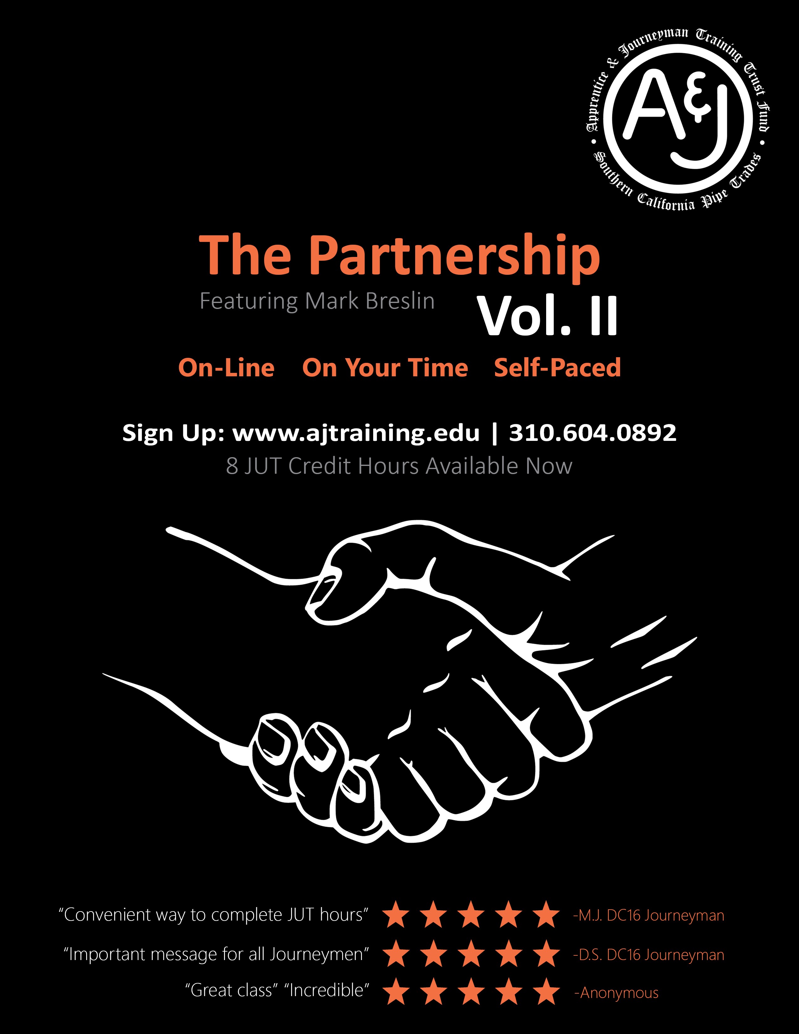 Mark Breslin Class Library: The Partnership Promotional Poster